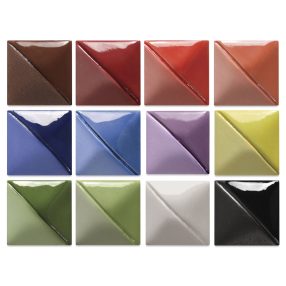 Mayco Fundamentals Underglaze 12-Color Pint Set