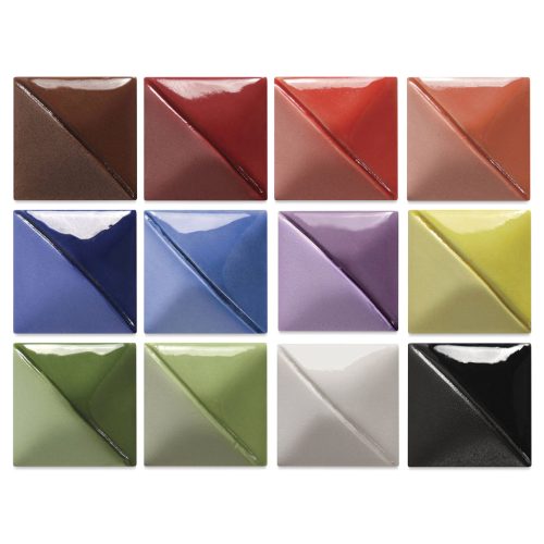 Mayco Fundamentals Underglaze 12-Color Pint Set